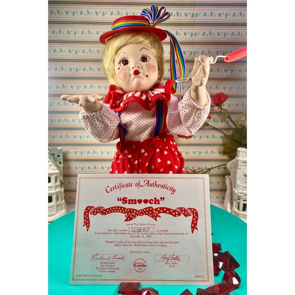 Ashton Drake "Smooch" baby doll w certificate, by Mary Tretter, limited edition - Picture 6 of 17